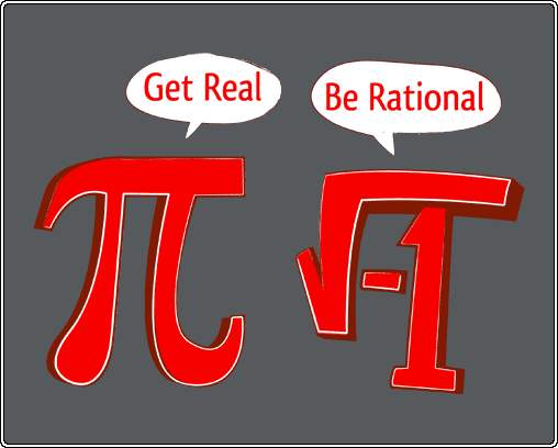 Le nombre Pi demande à racine de -1  d'être réel, et  racine de -1 demande à Pi d'être rationnel